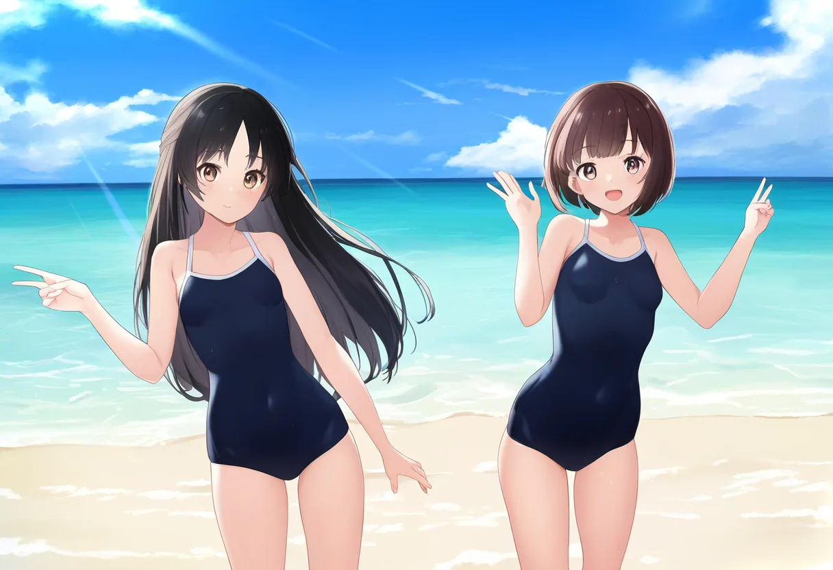 ピースな二人