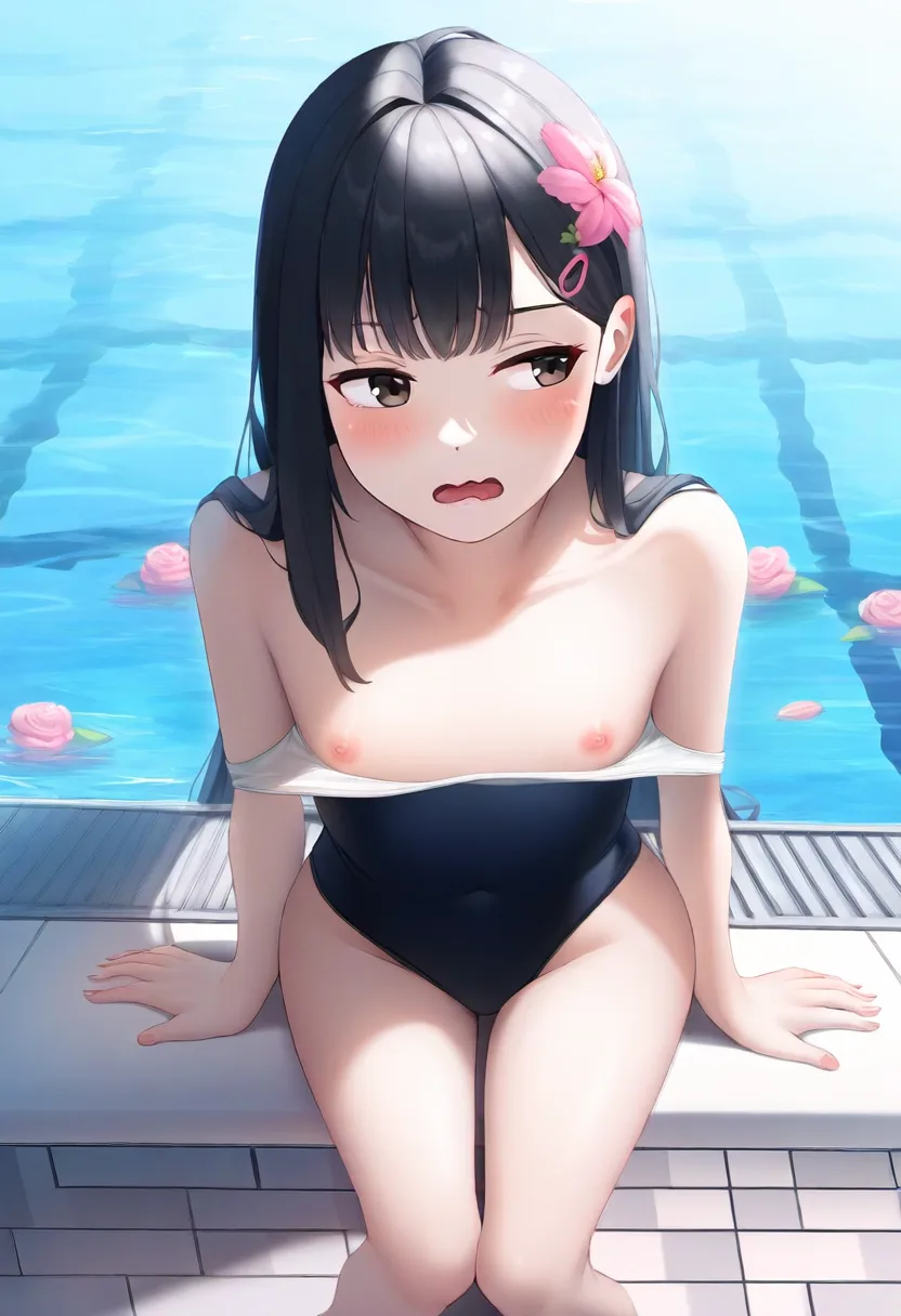 黒髪女子おっぱい