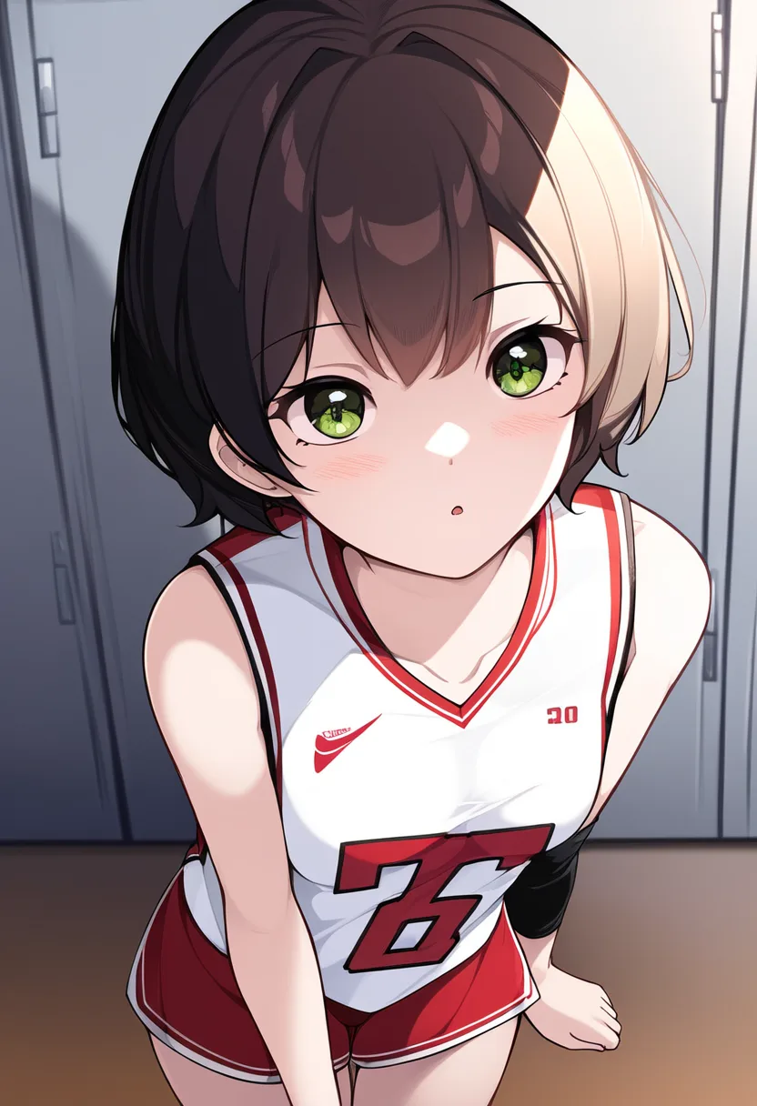 ショートへあ少女