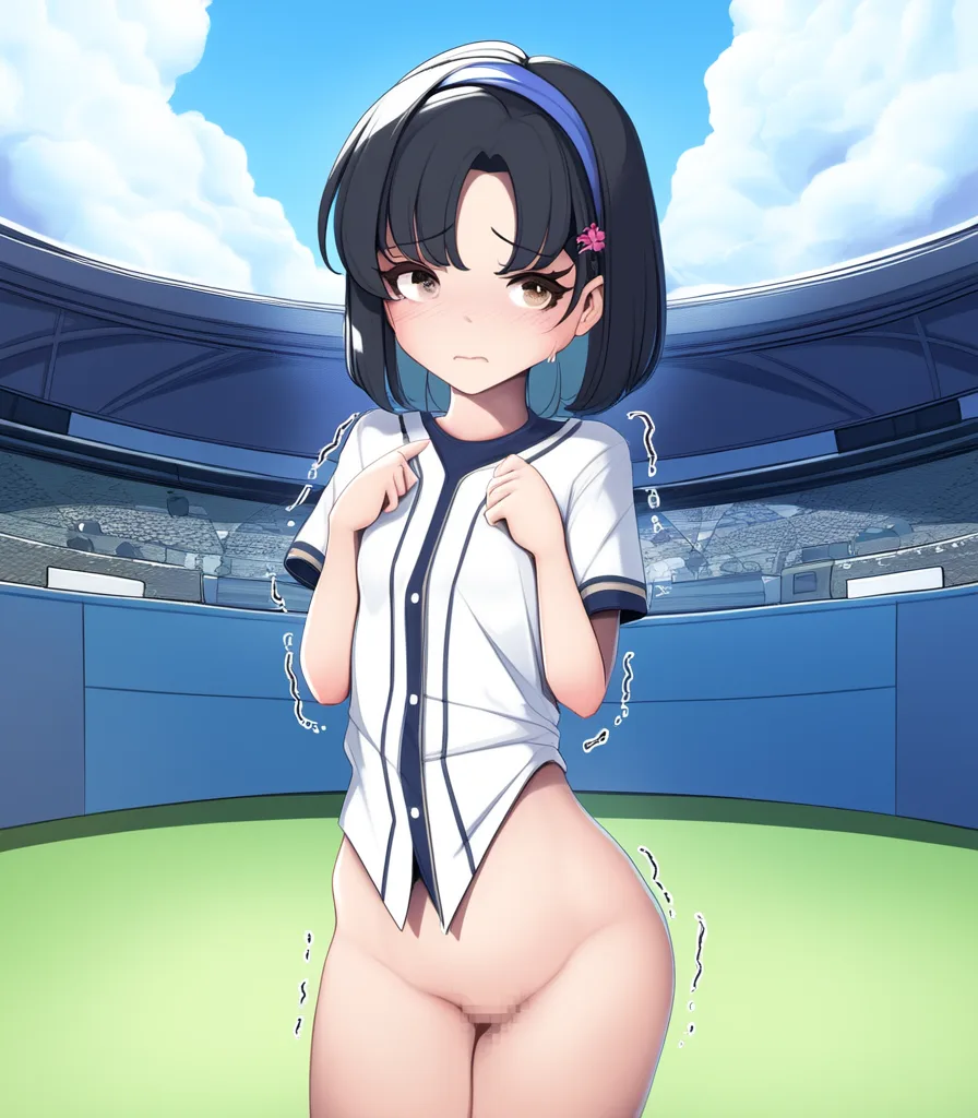 ノーパン始球式女子11