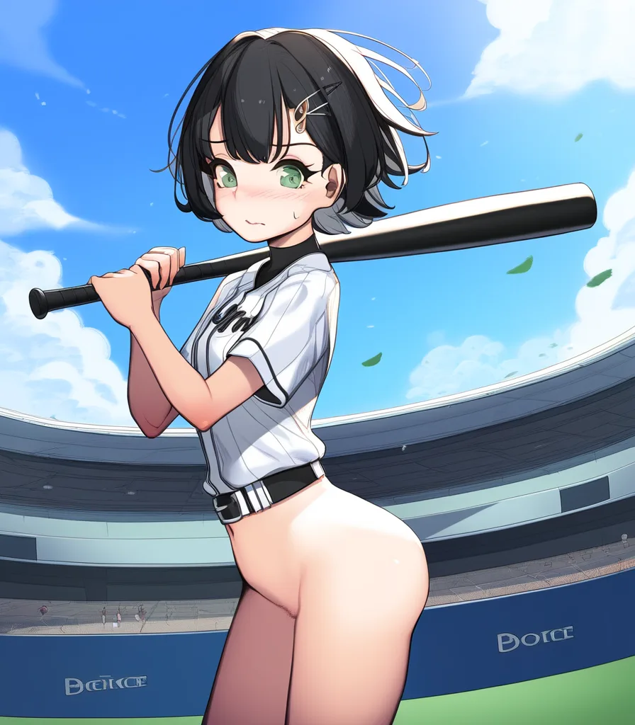 ノーパン始球式女子54
