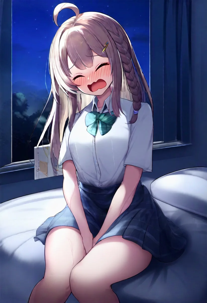 観念した妹