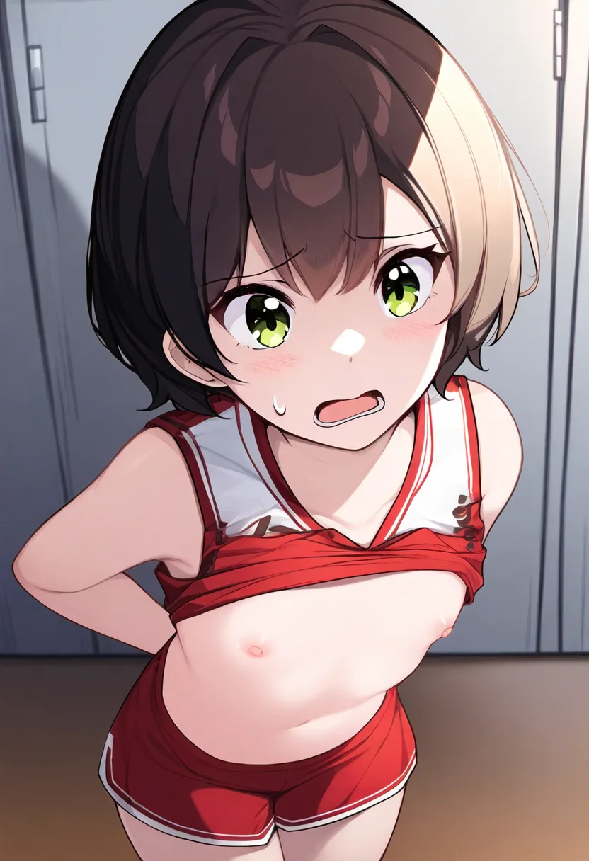 ショートへあ少女ちっぱい