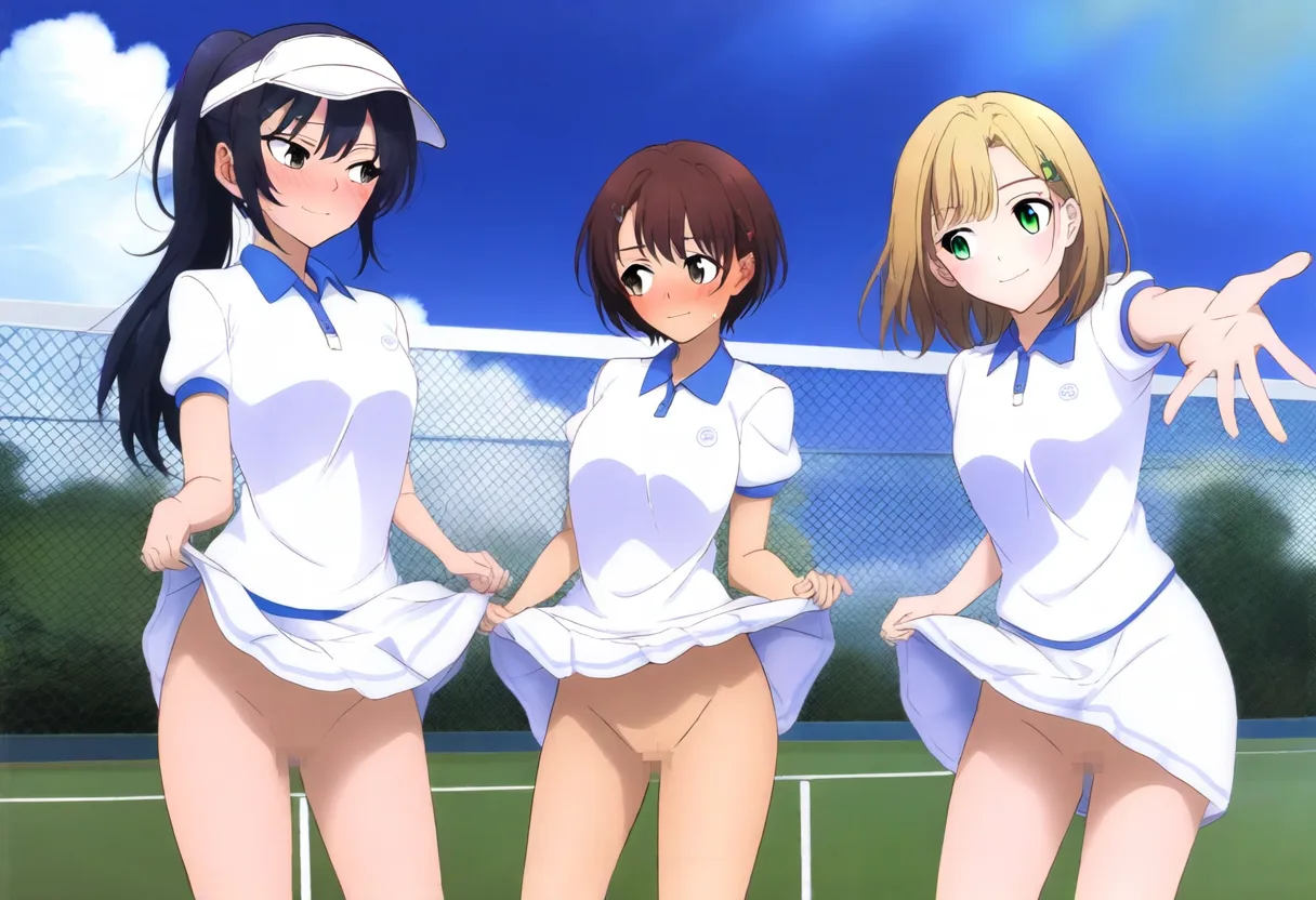 テニス女子三人衆