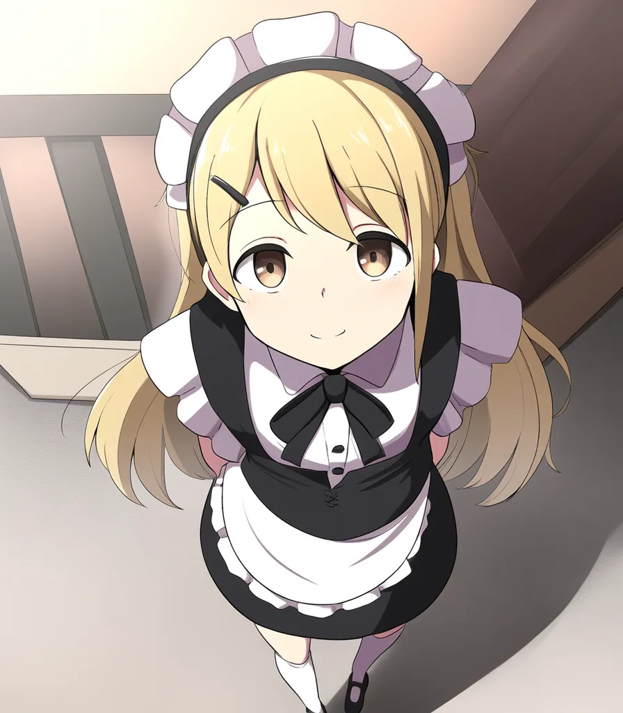 金髪メイドさん