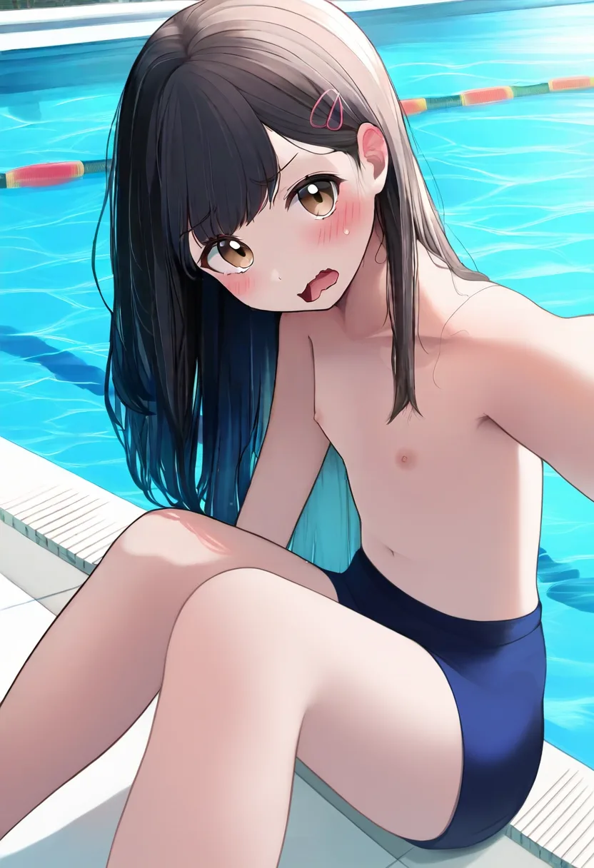 黒髪女子おっぱい