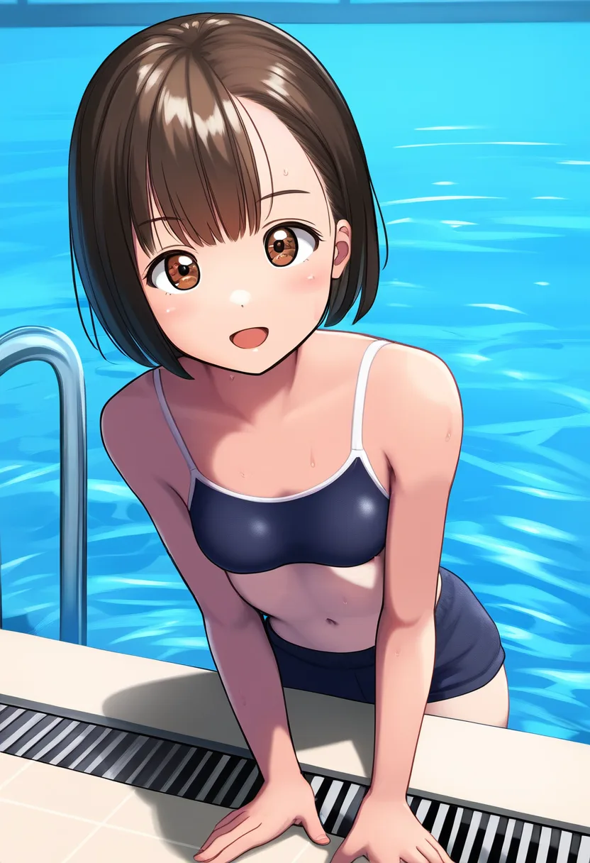 茶髪女子1
