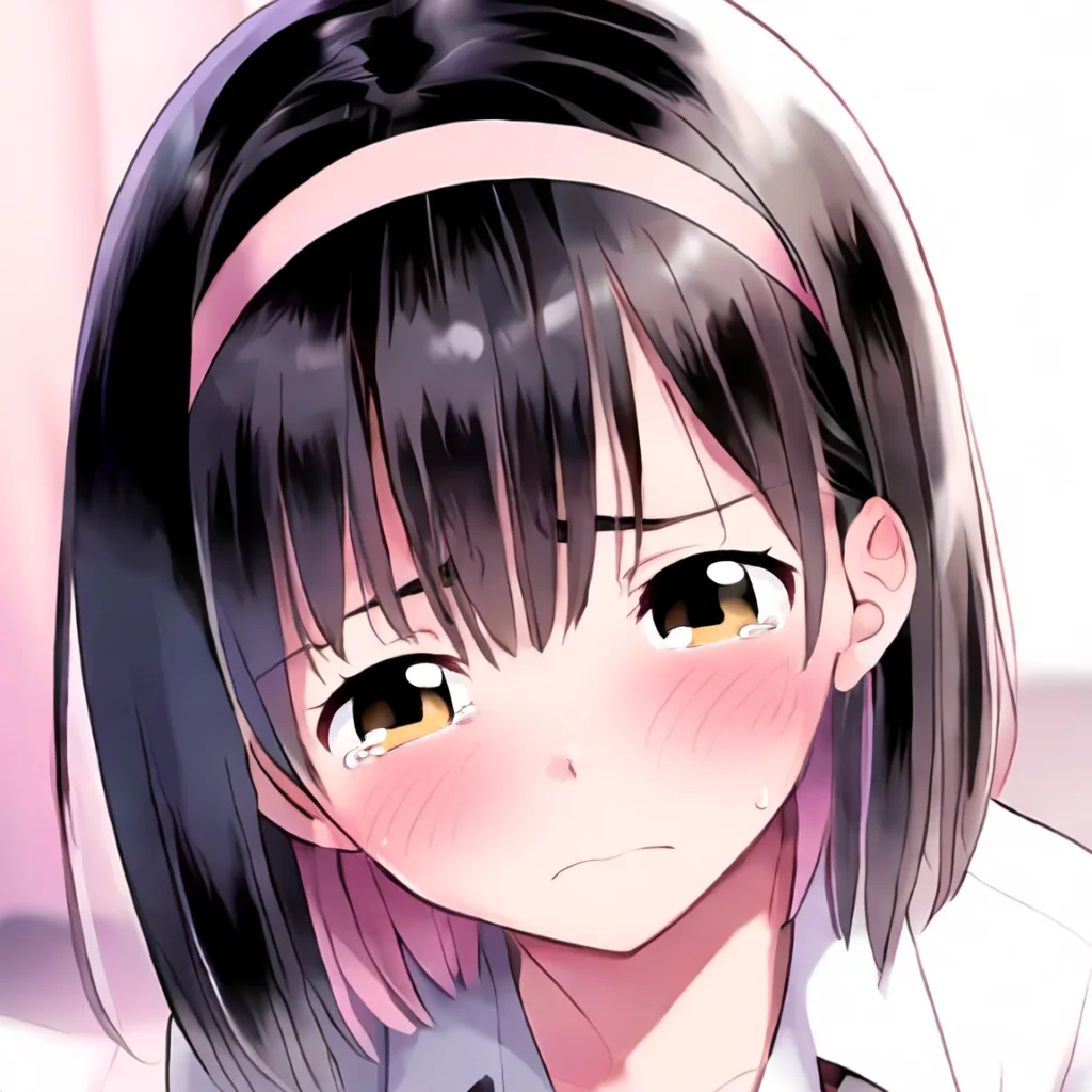キスが終わった後の幼馴染。