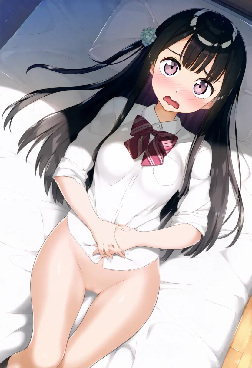 まん◯丸出しの女子