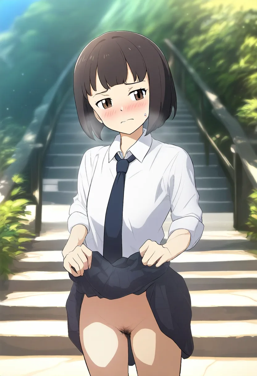 まんちらしたらいきなりデレた娘