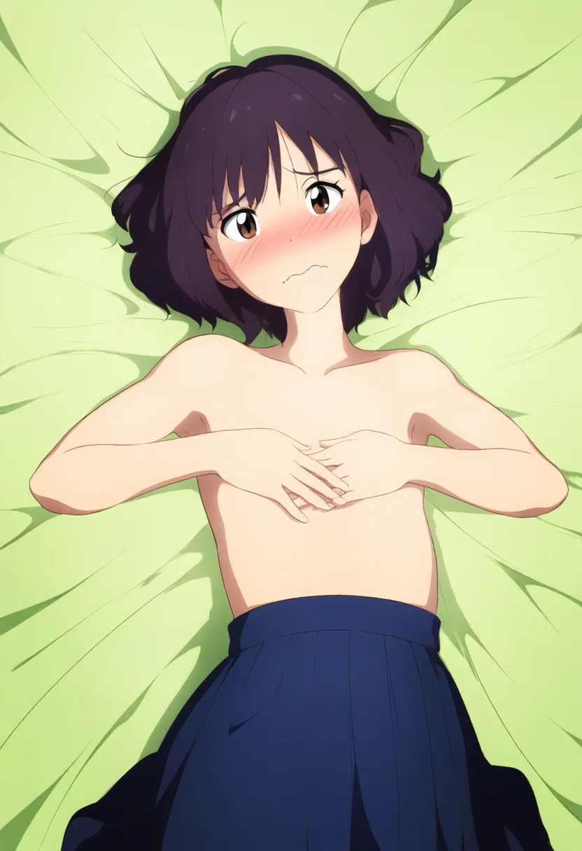 おっぱいを隠す幼馴染