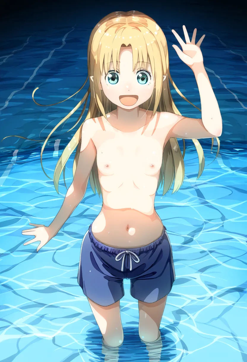 だまされ女子が可愛いお乳を見せている。