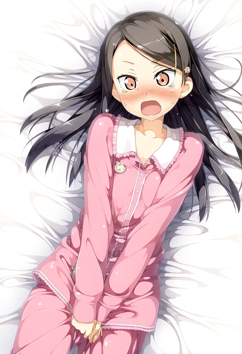 オナニー全力な黒髪ストレートお嬢
