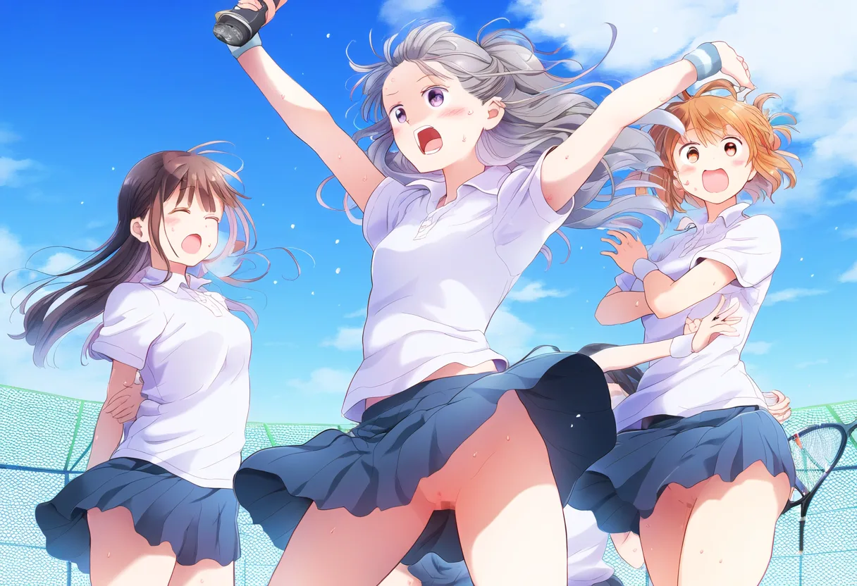 ノーパンで恥ずかしい思いをするやらかし女子たち。