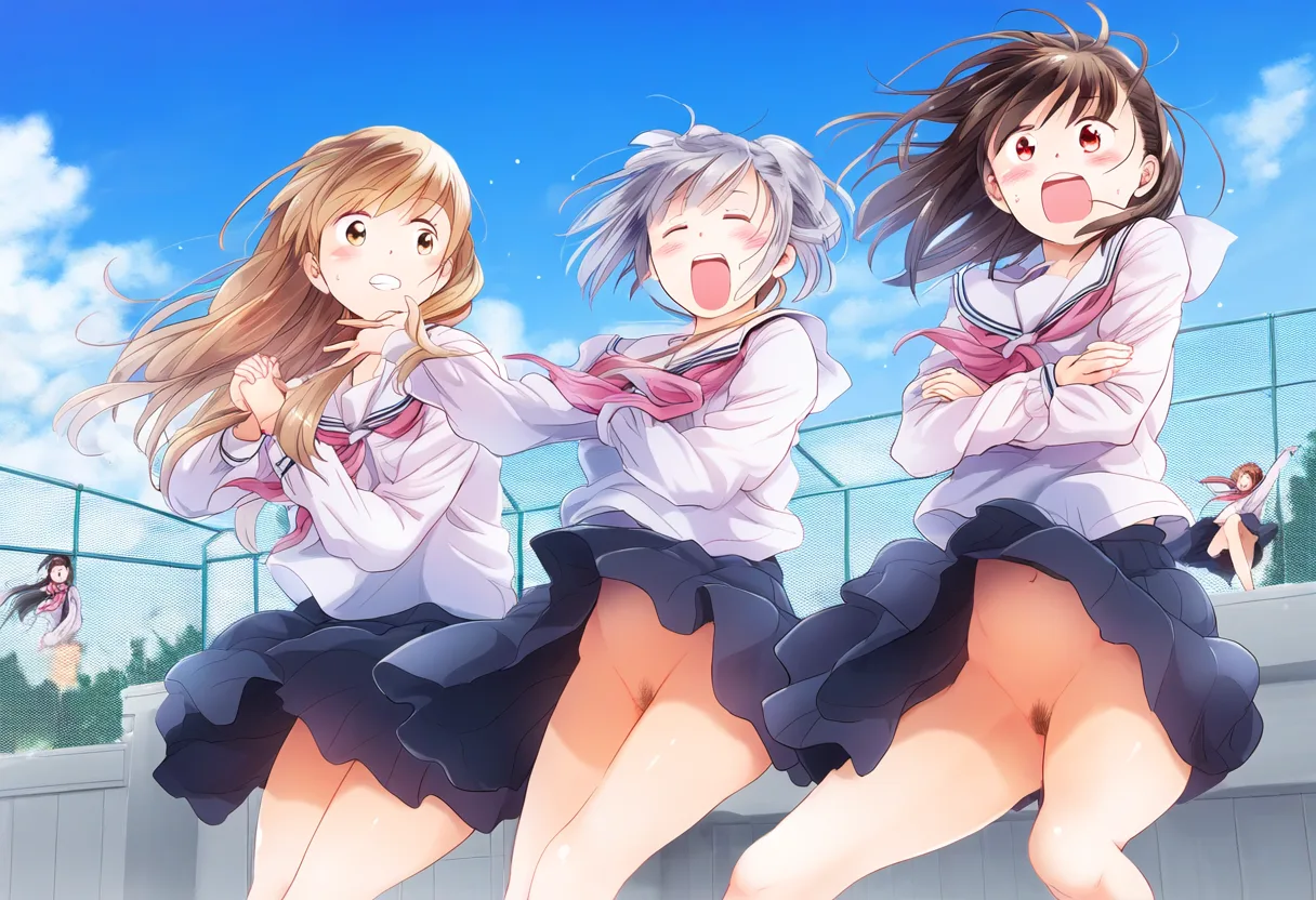 ノーパン女子たちはやらかしてしまったらしい。