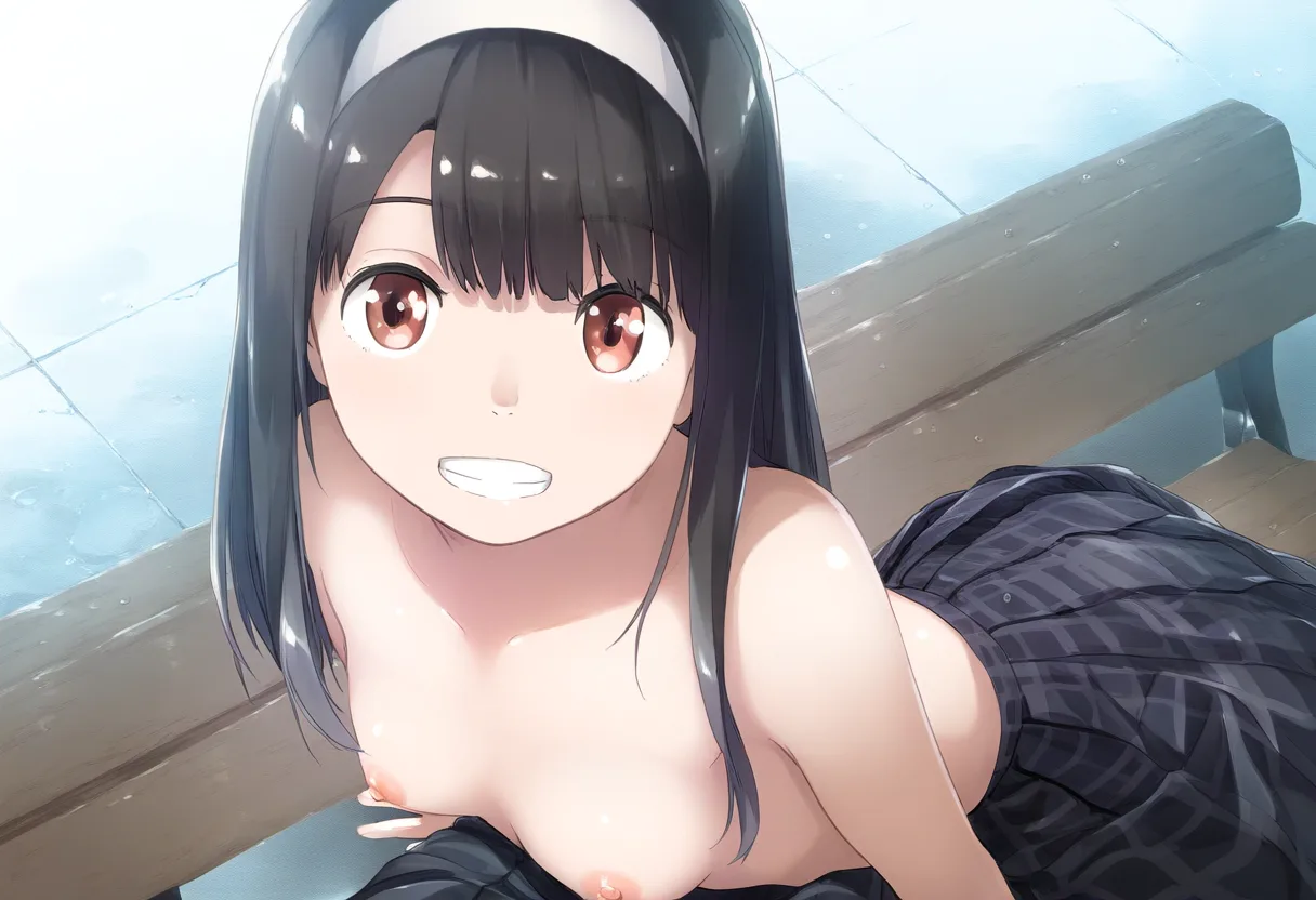 迫ってくる女子。
