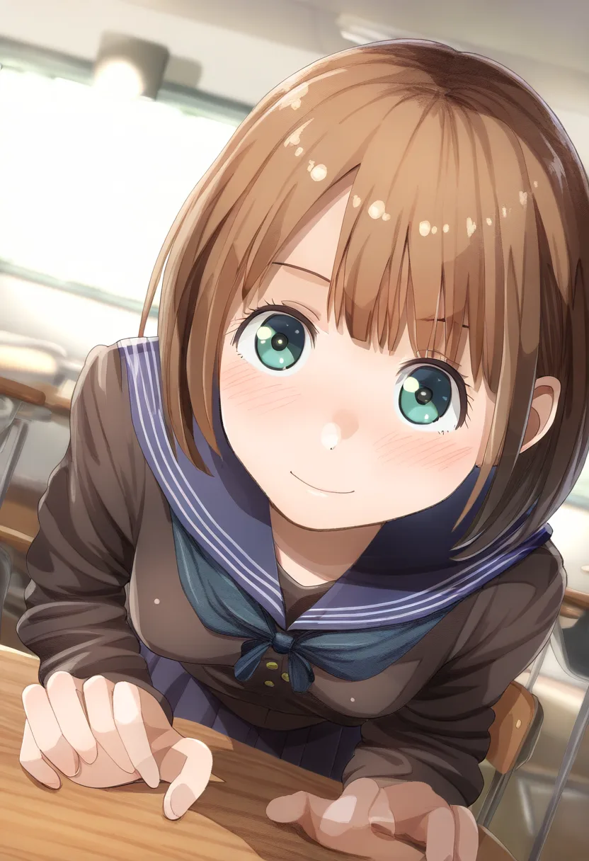 ショートボブな茶髪の女子はこれから性行為実習