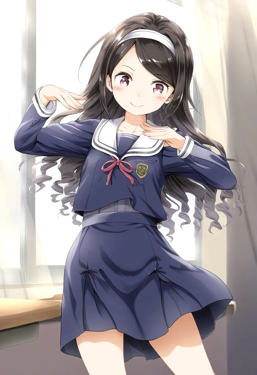 あどけない女子は教室で楽しそう