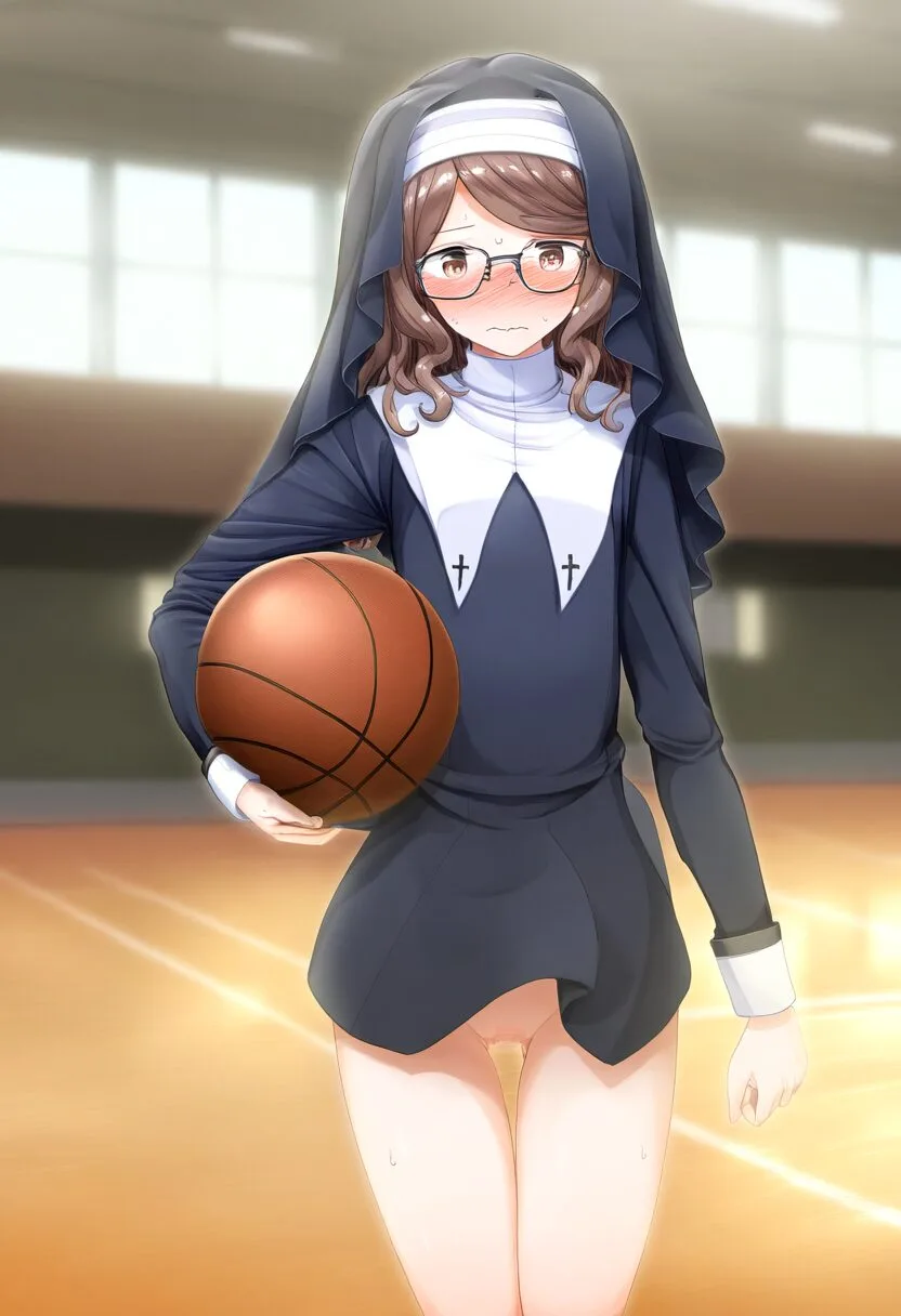 ノーパンでバスケするみのりさん