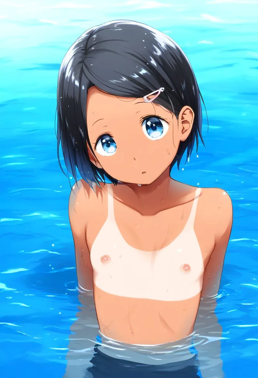 おっぱい見えてるのに気づかないスポーツ女子