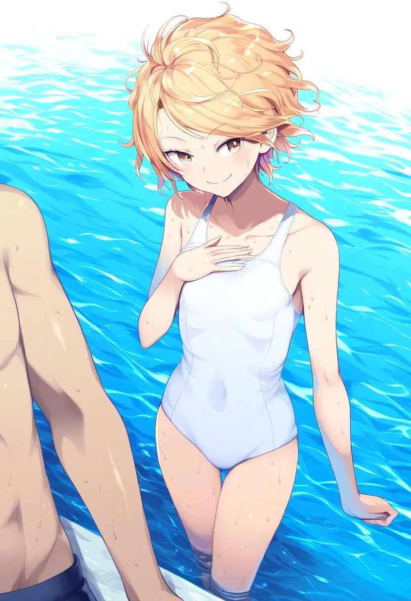 プールを楽しむすみか