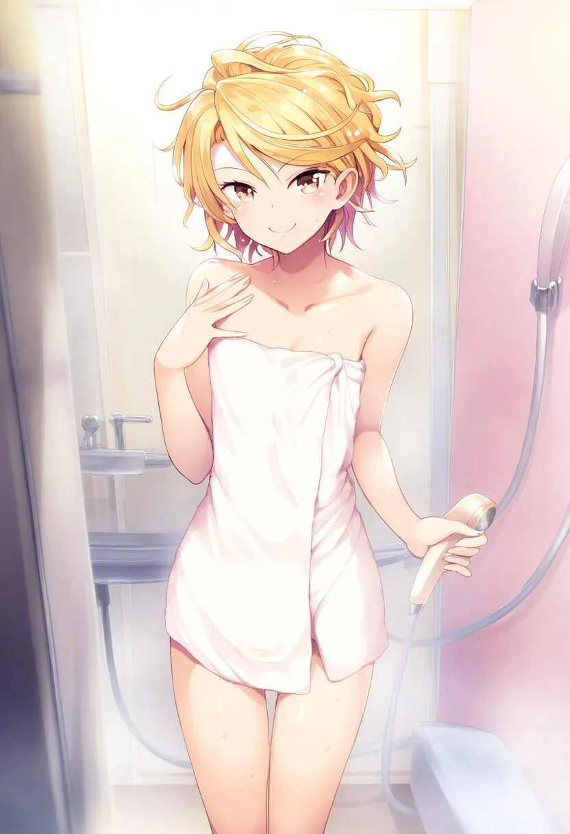 シャワールームでバッタリであったすみか