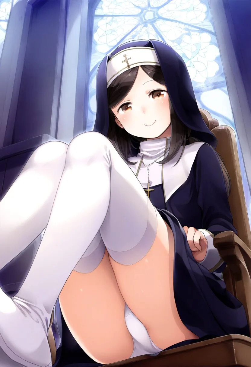 みつきはパンツ丸見え