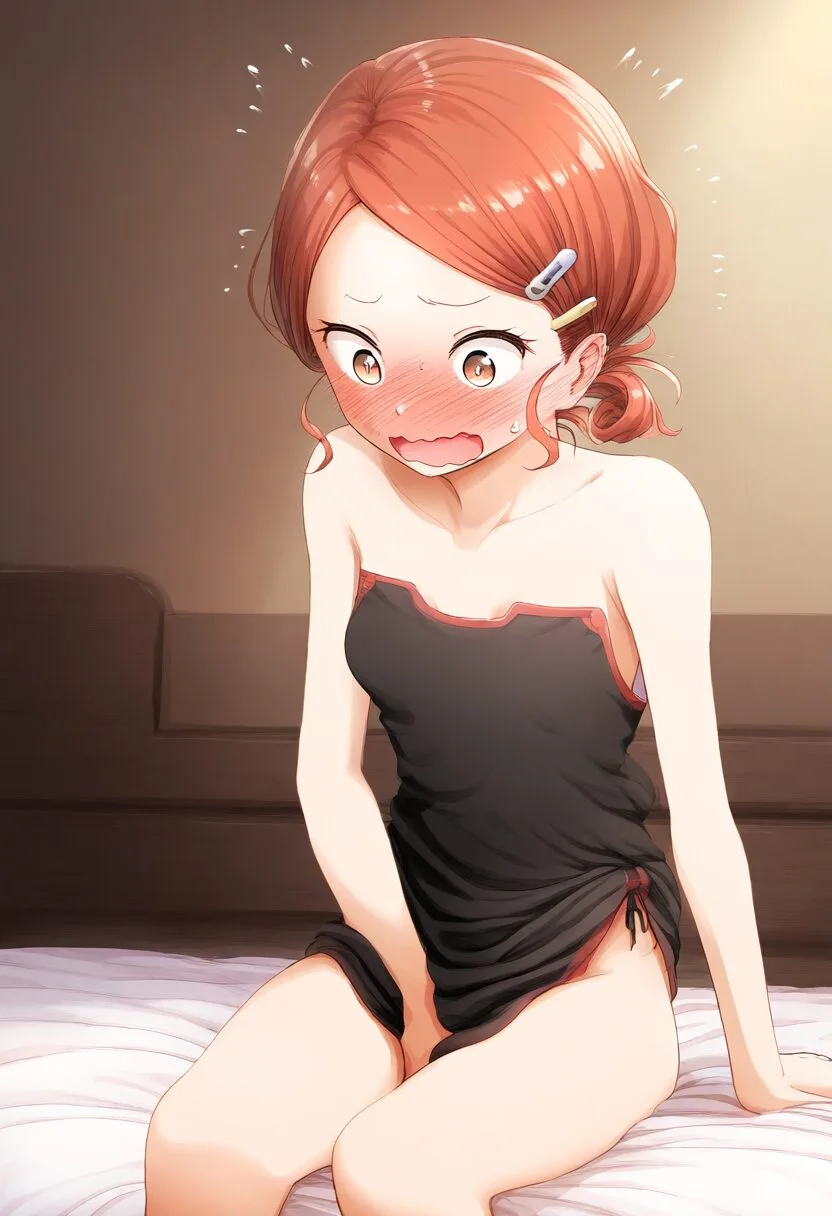 気の強そうな女の子はおなバレしちゃった