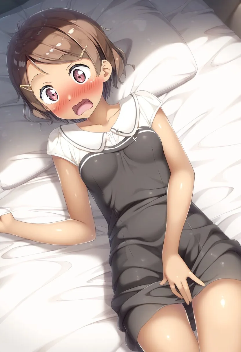 茶髪スポーツ女子はおなバレしちゃった