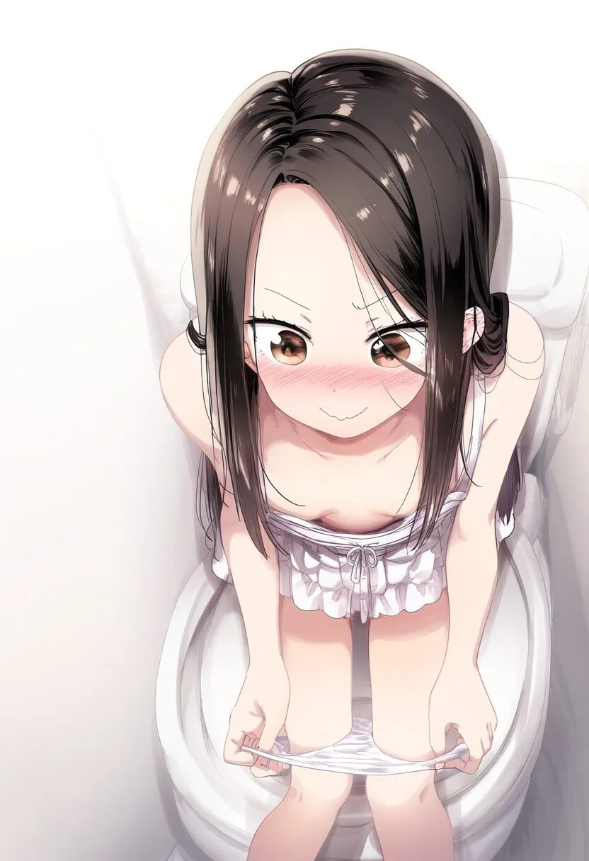 祈守ゆずははパンツをおろし中