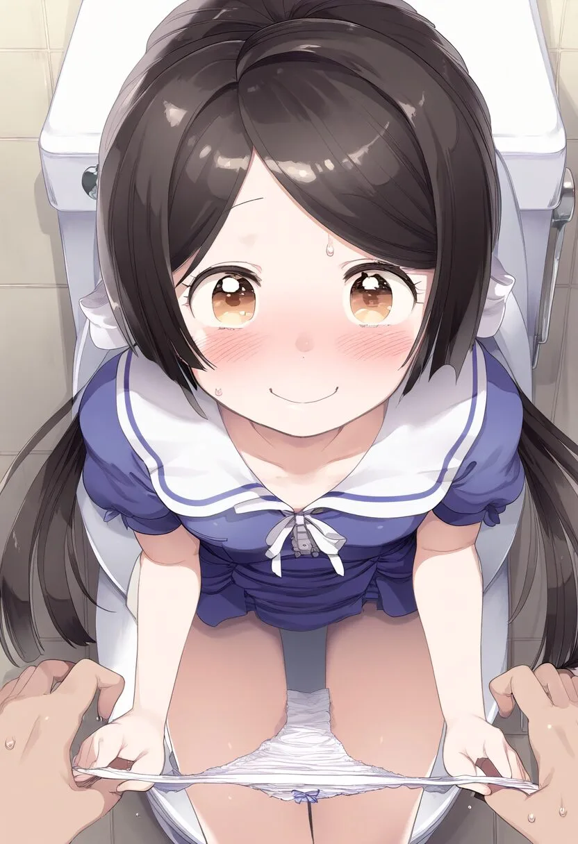 みつきはトイレの最中