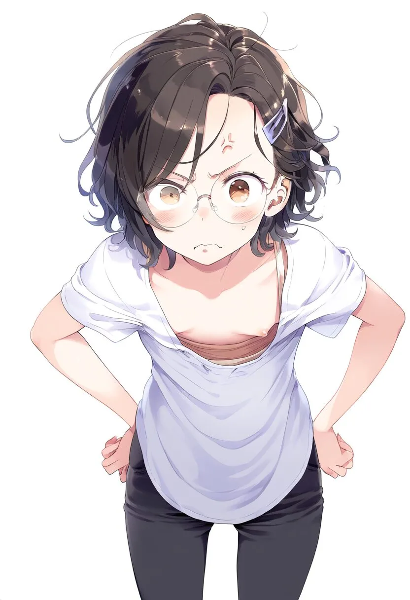 暮野はづきは怒っているのに乳首見えてる
