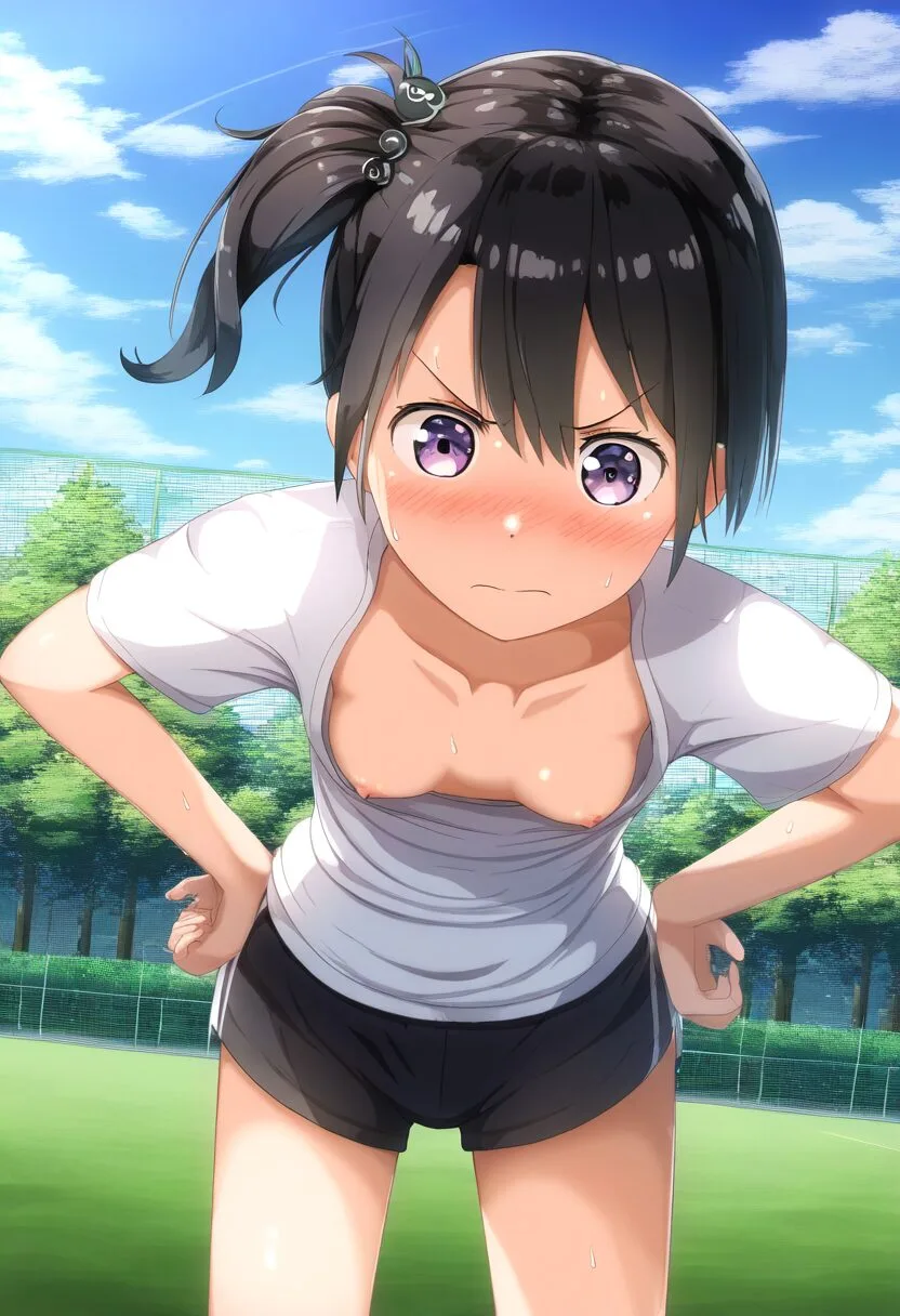 怒っている元気が取り柄の彼女
