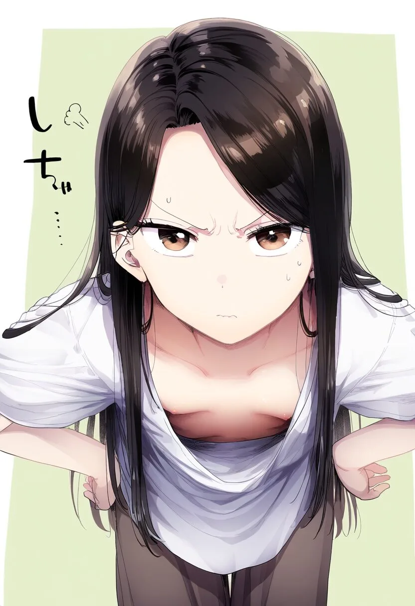 祈守ゆずはは怒っているのに乳首見えてる