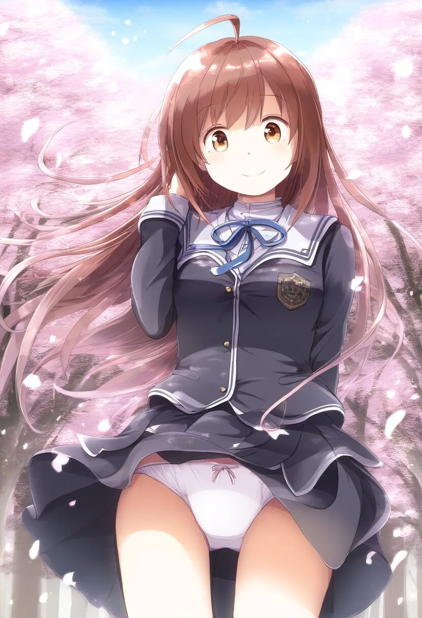可愛らしいお姉さんはパンチラに気づかない