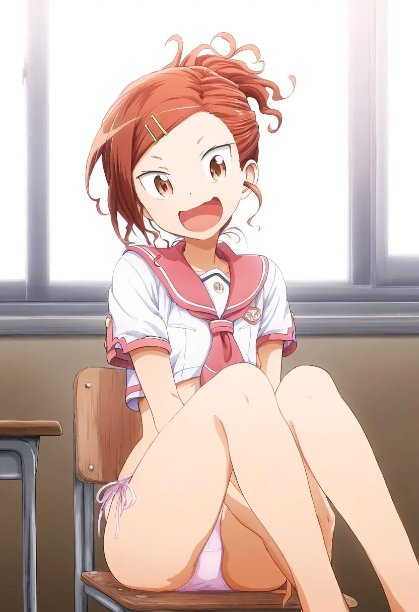 夏霧あかねは丸見え