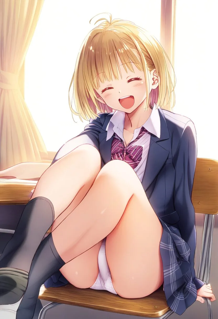 元気の良い姫はパンツ見えちゃってる