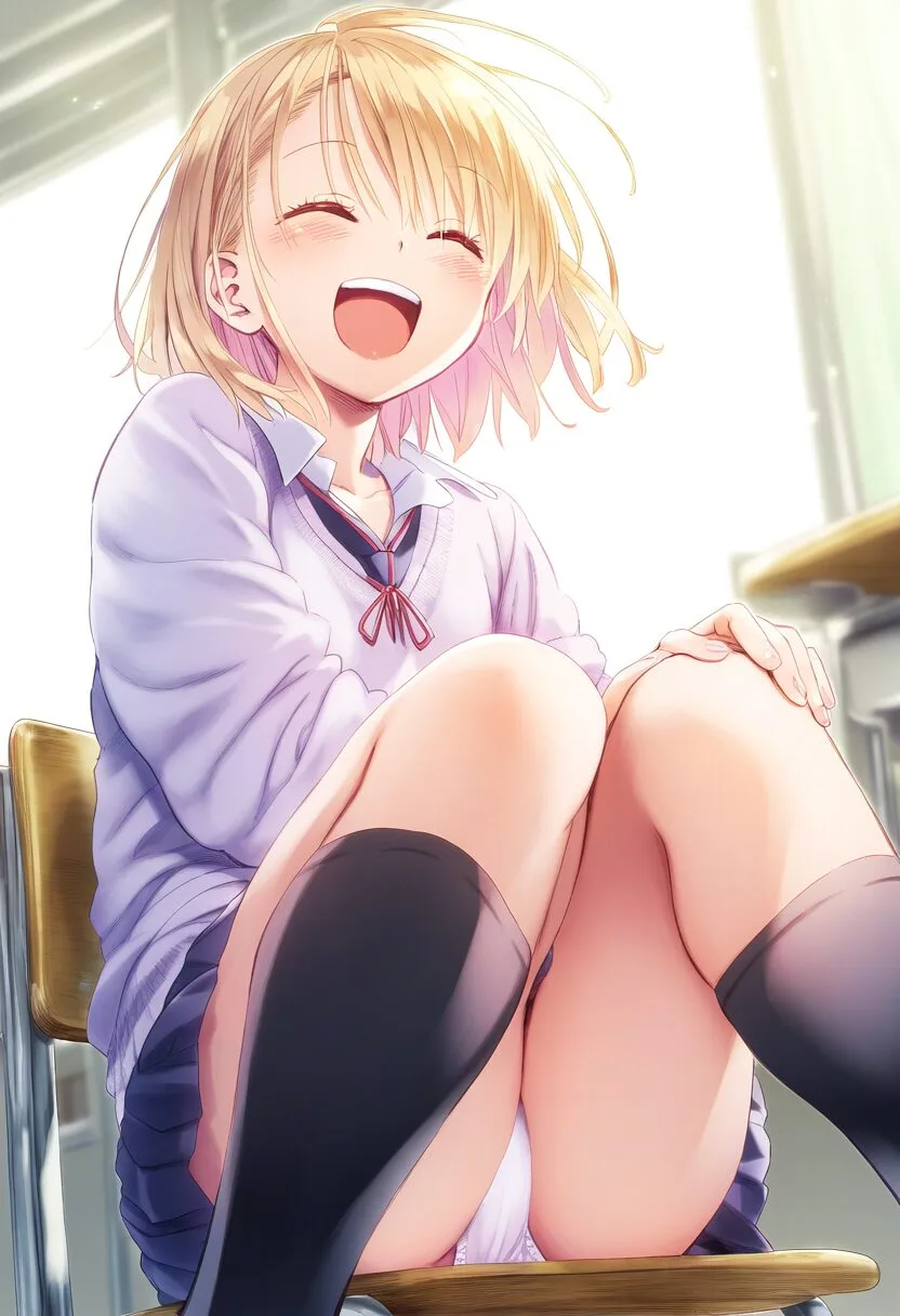 パンツ見えちゃってるプリンセス