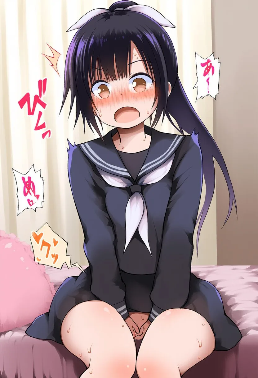 みつきはオナニーしてるところを見られてしまった。