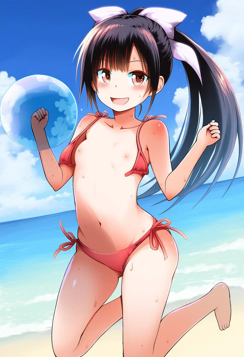 ポロリしちゃってる谷口みつき