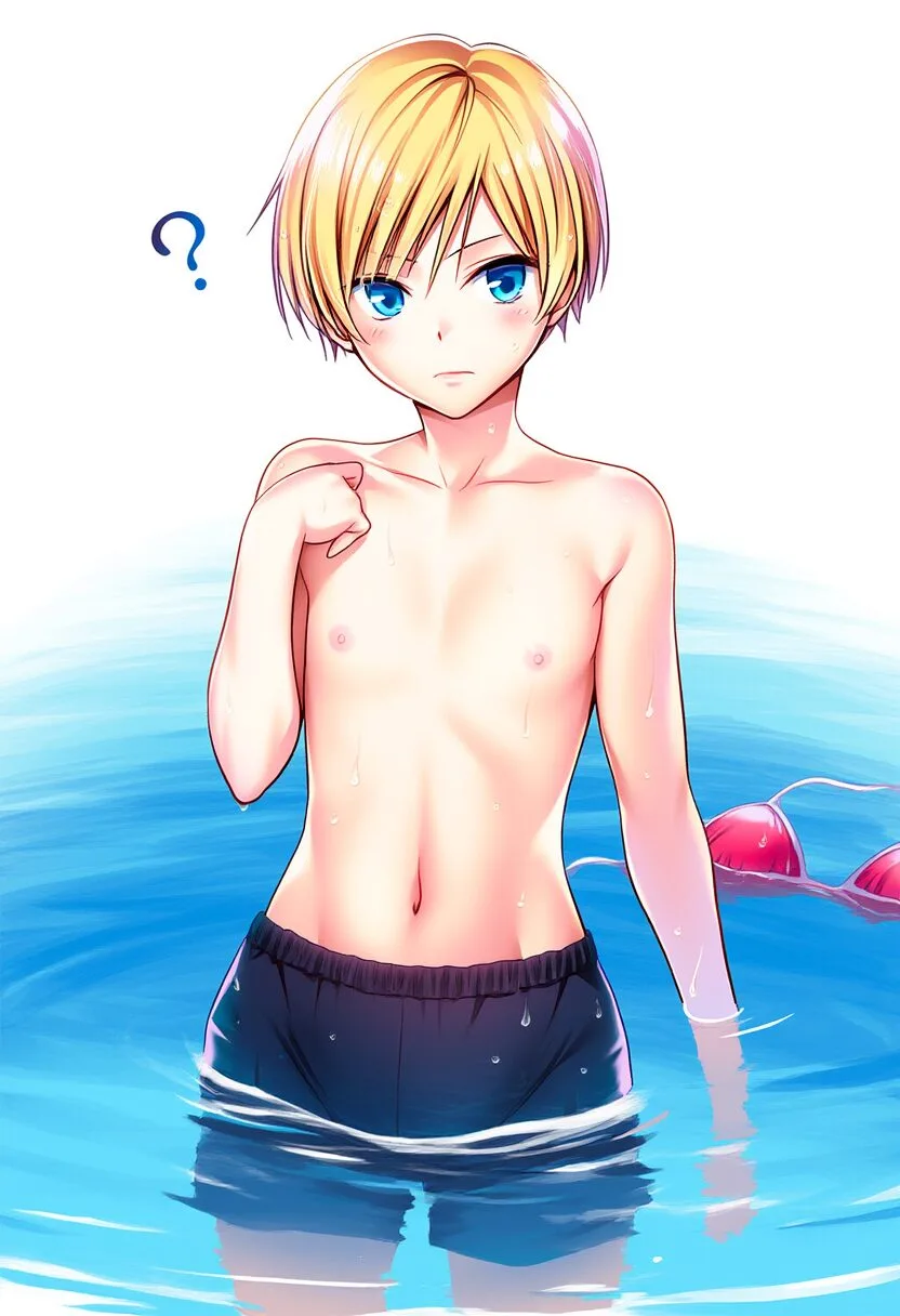 おっぱい見えてるのに気づかない速水
