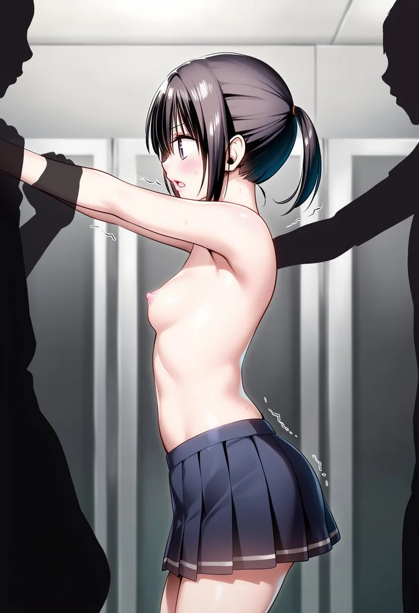 短髪で可愛い女子はおっぱい見られてしまう。