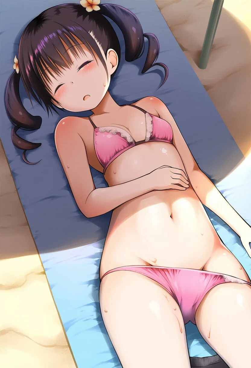 黒髪のツインテール女子は防御力０