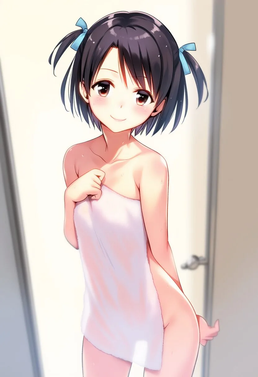 シャワールームにいる歌原