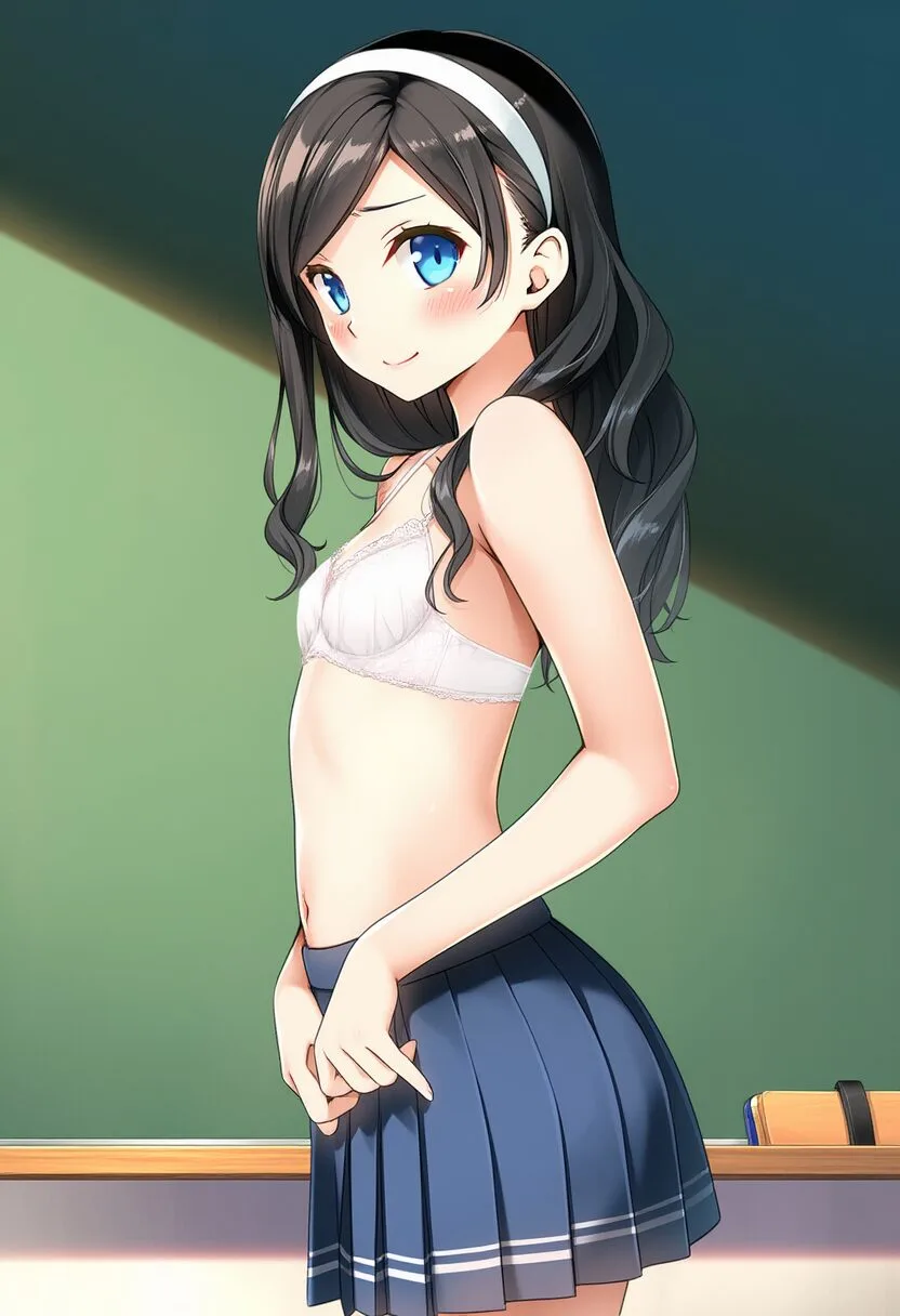 ちょっとだけ恥ずかしい可愛らしい女子