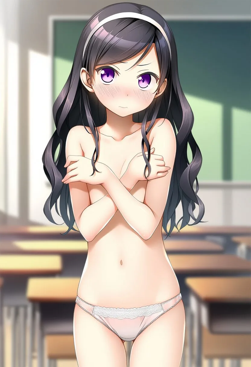 あどけなさ１００％女子は教室でトップレス