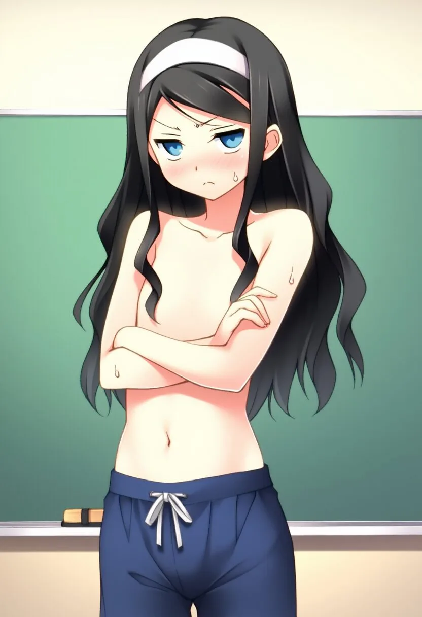 ちょっと怒るあどけなさ１００％女子