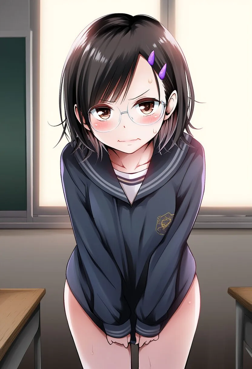 暮野は見えそうで、見えない。