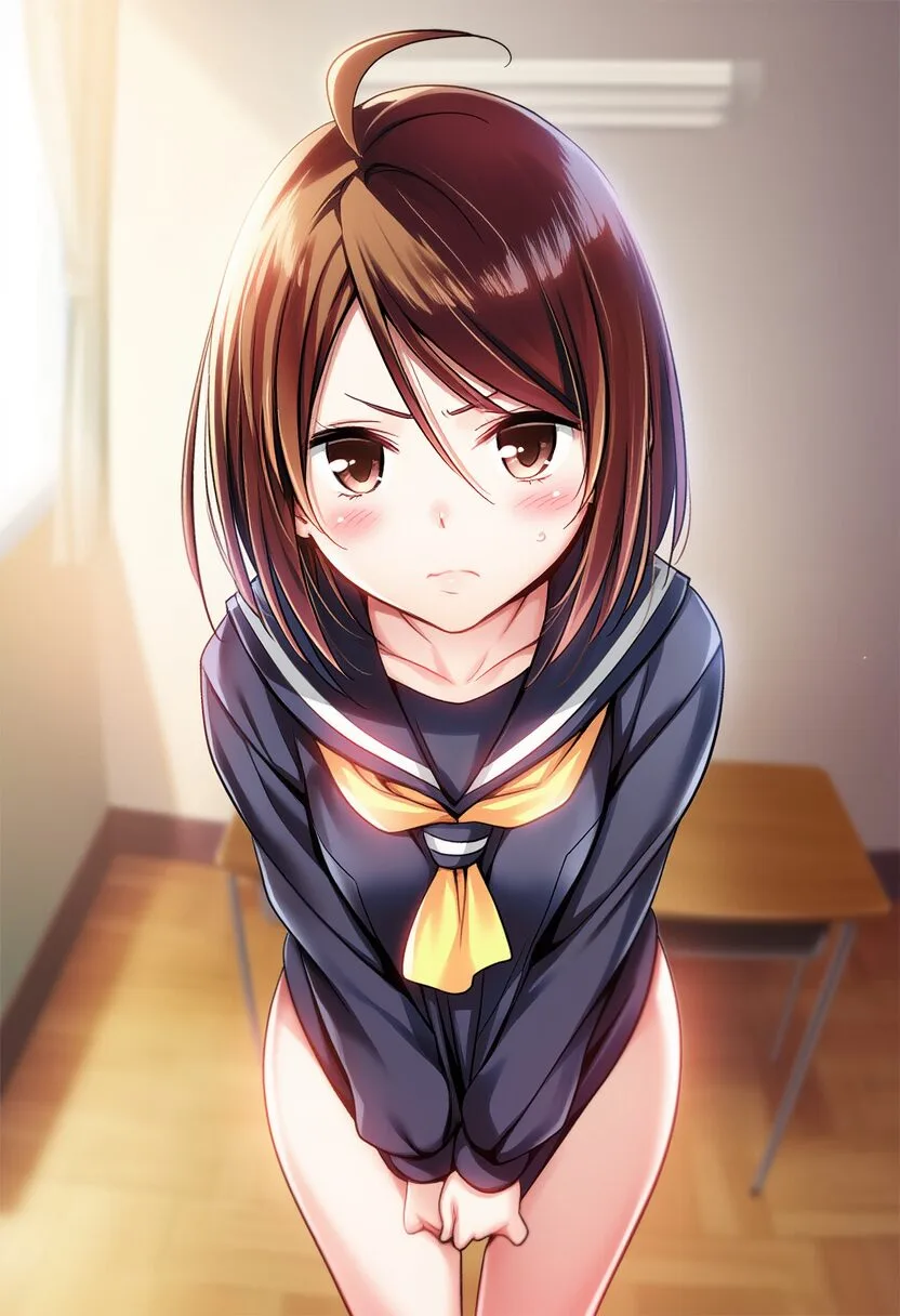 優しいお姉さんは見えそうで、見えない。