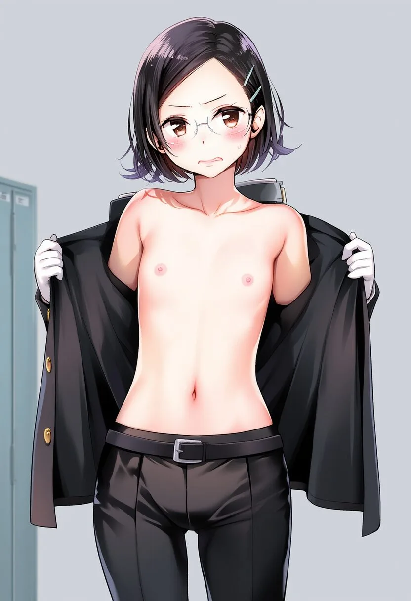 はづきは学ランを脱ぐ